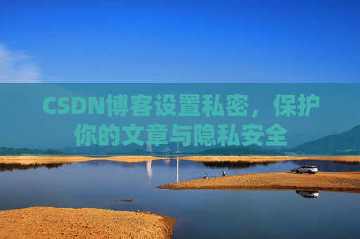 CSDN博客设置私密，保护你的文章与隐私安全